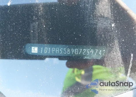 2013 Chevrolet Cruze Eco Auto из США, поврежденный, VIN 1G1PH5SB9D7259742